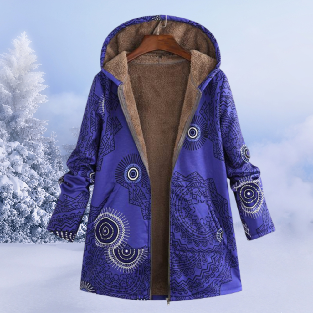 GR | Warm winter jacket with fur lining for women