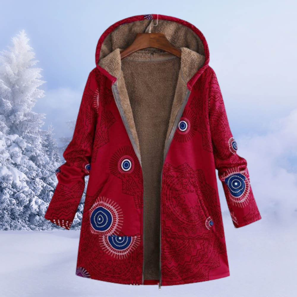 GR | Warm winter jacket with fur lining for women