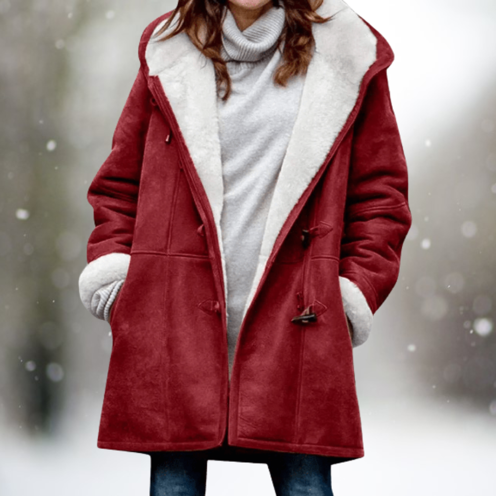 GR - Stylischer ethnischer Knopf-Hoodie-Cardigan für Frauen