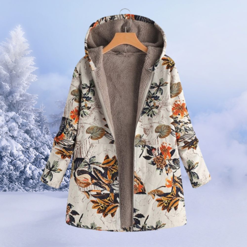 GR | Warm winter jacket with fur lining for women