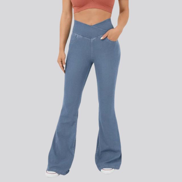 GR | Hoch taillierte Flare-Leggings