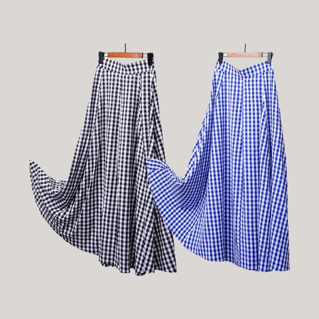GR | Maxi skirt with high waist