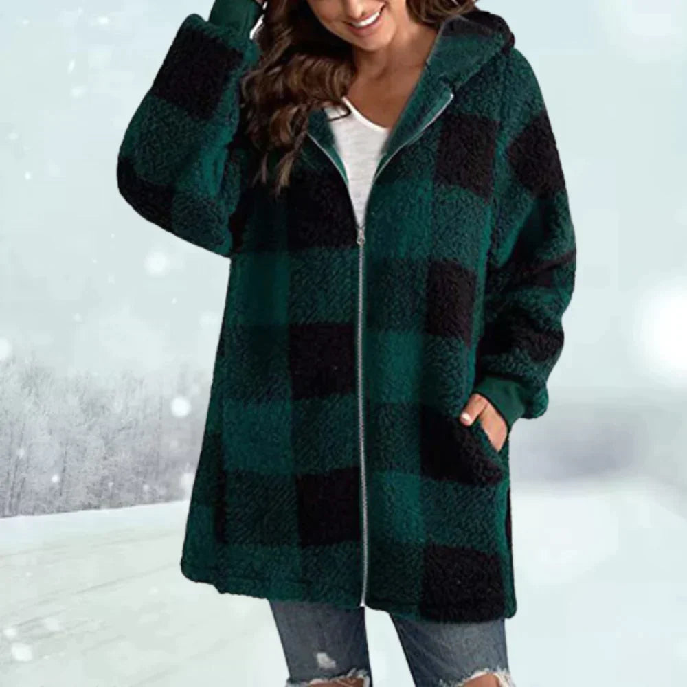 GR | Checkered winter jacket for a timeless look
