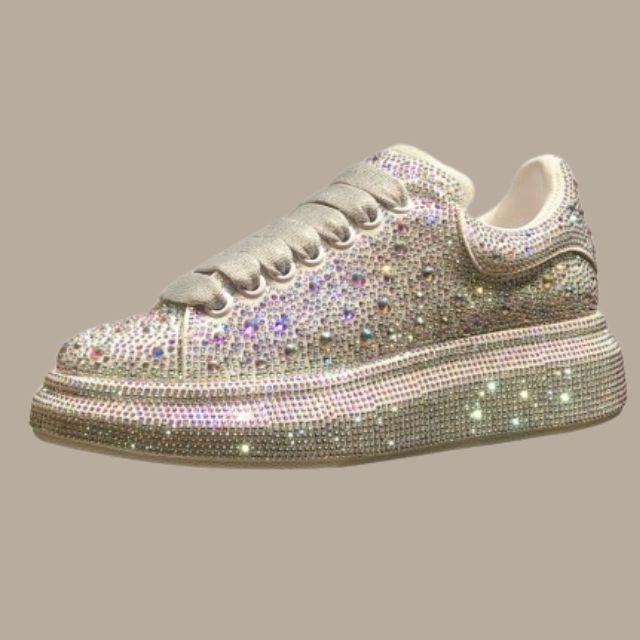 GR | Luxury sports shoes with crystals