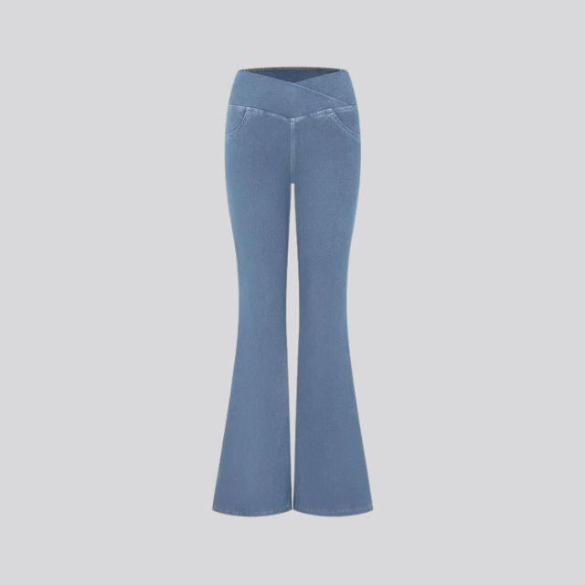 GR | Hoch taillierte Flare-Leggings