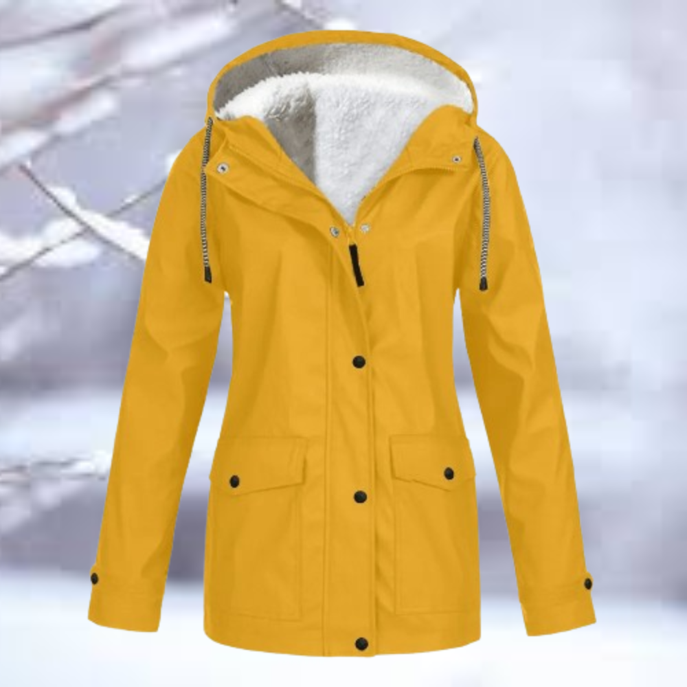 High-quality, mountain-suitable, waterproof hooded jacket