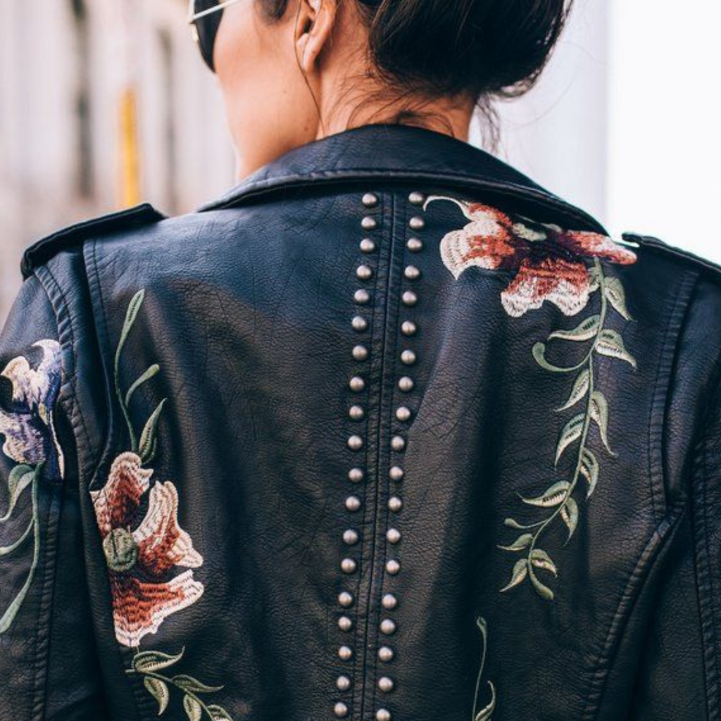 GR | Stylish floral jacket for women