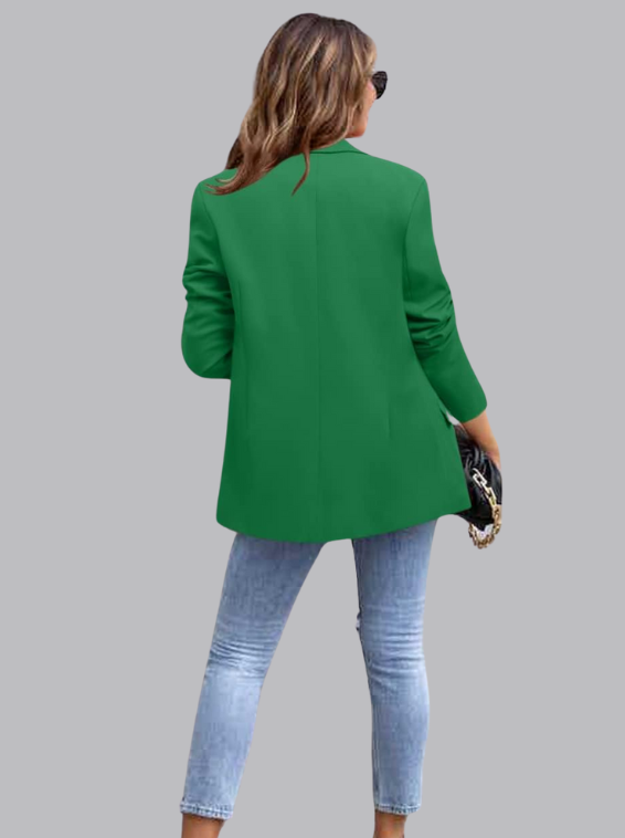 GR | green blazer