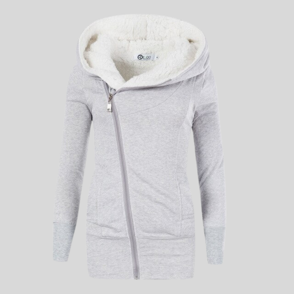GR - Dames Vest Met Capuchon Van Fleece