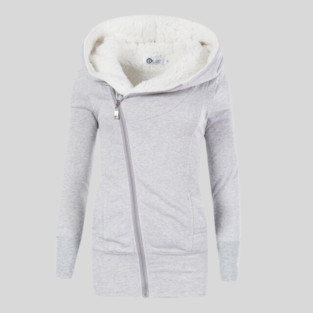 GR - Dames Vest Met Capuchon Van Fleece