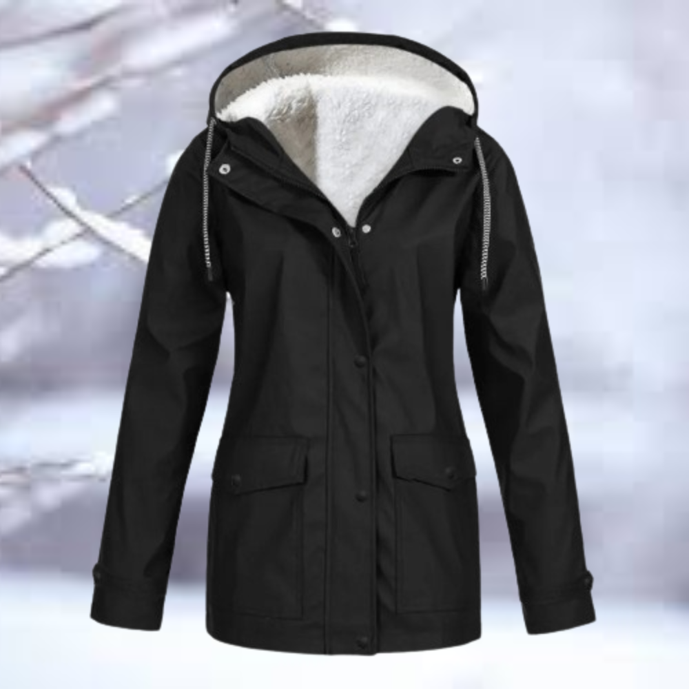 High-quality, mountain-suitable, waterproof hooded jacket