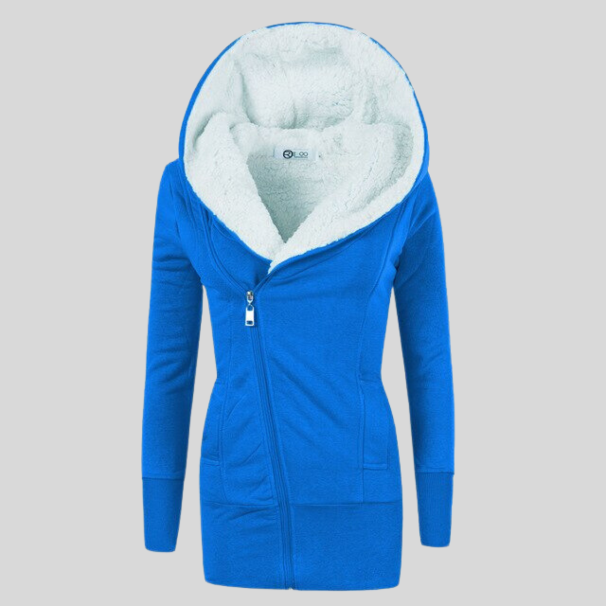 GR - Dames Vest Met Capuchon Van Fleece