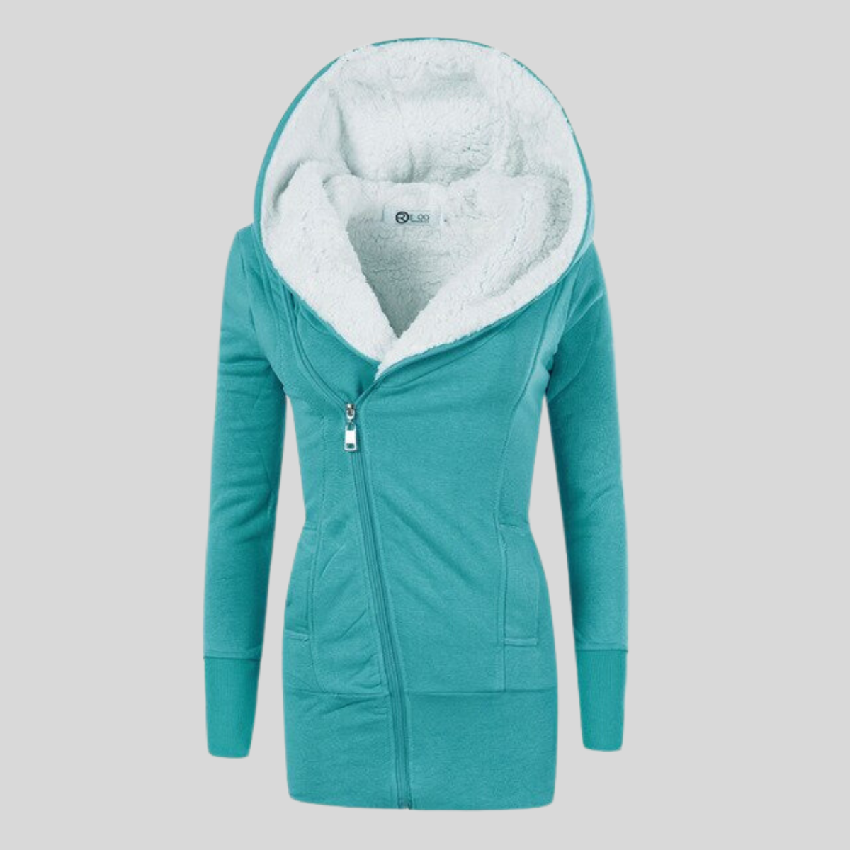 GR - Dames Vest Met Capuchon Van Fleece