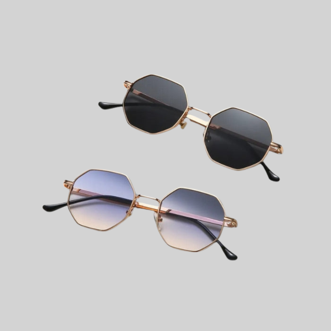 GR Money Sunglasses - Summer - Metal Polygonal