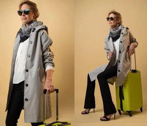 GR | Rain jacket for fashion-conscious women
