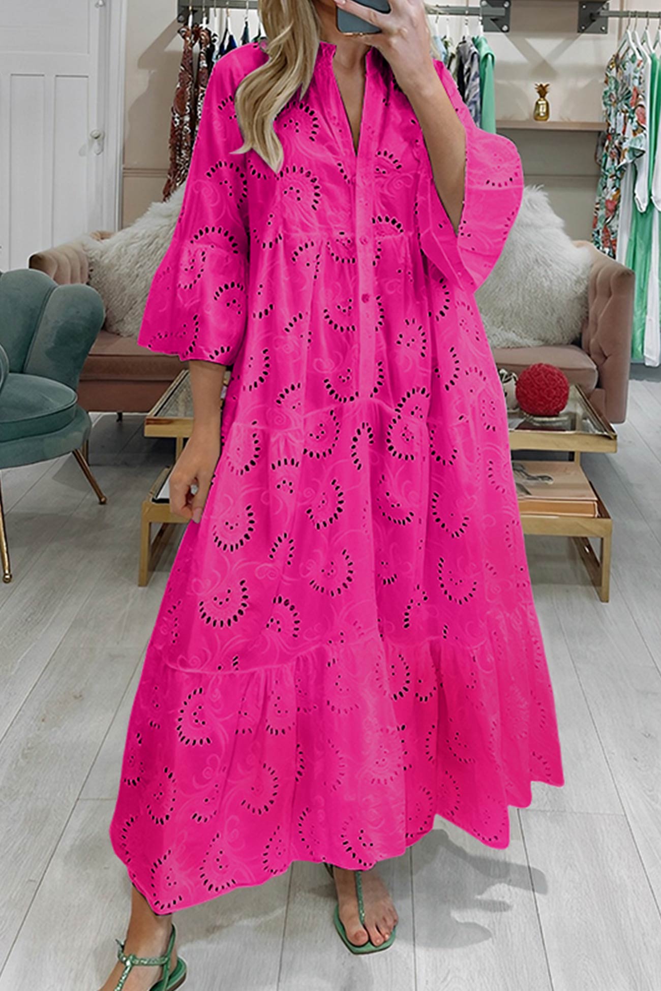 GR | Leichtes Sommerkleid Für Frauen