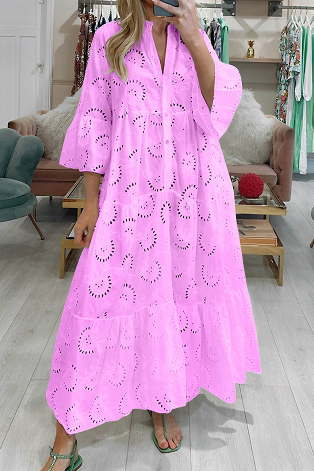 GR | Leichtes Sommerkleid Für Frauen