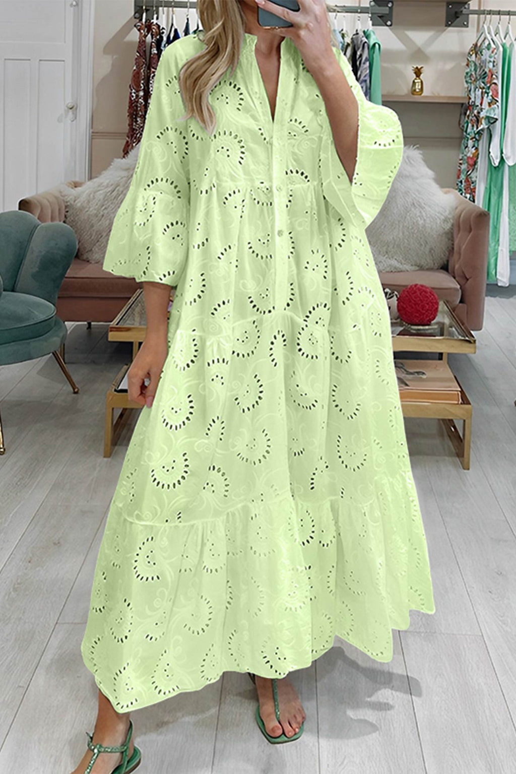 GR | Leichtes Sommerkleid Für Frauen