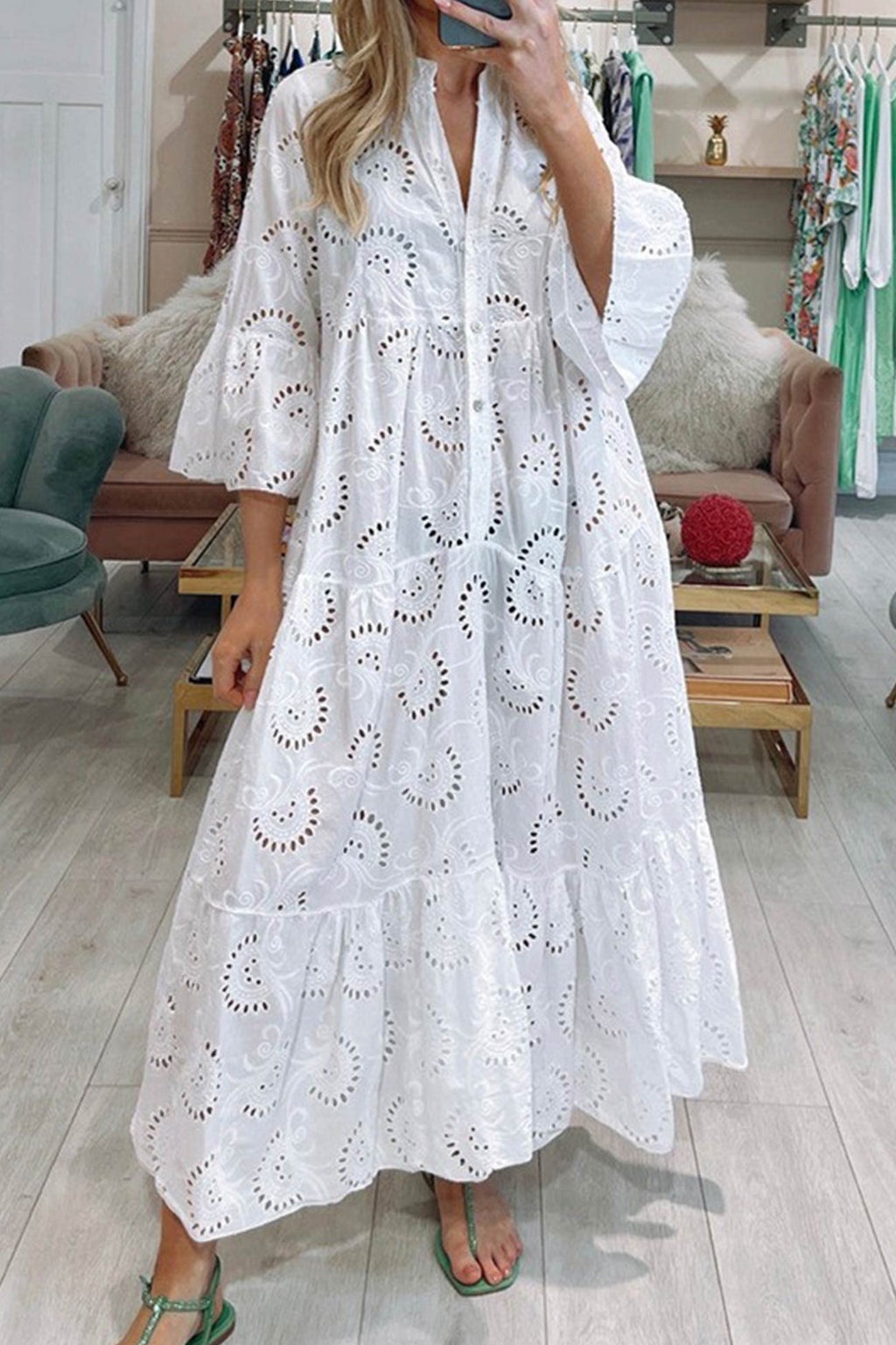 GR | Leichtes Sommerkleid Für Frauen
