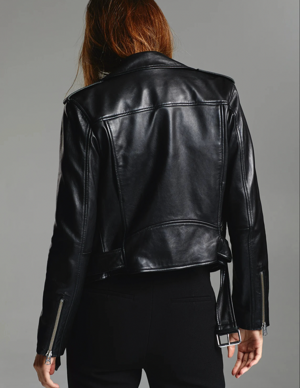 GR | Stylish leather jacket for women