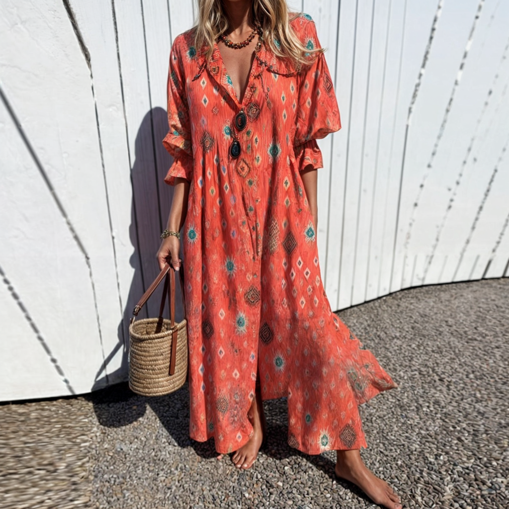GR | Damen Hemdkleid