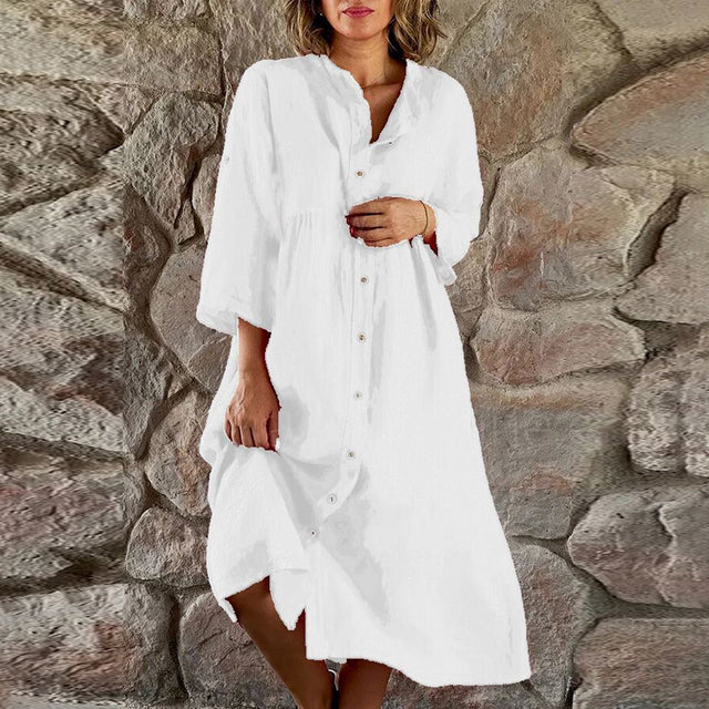 GR - Modisches Baumwollkleid