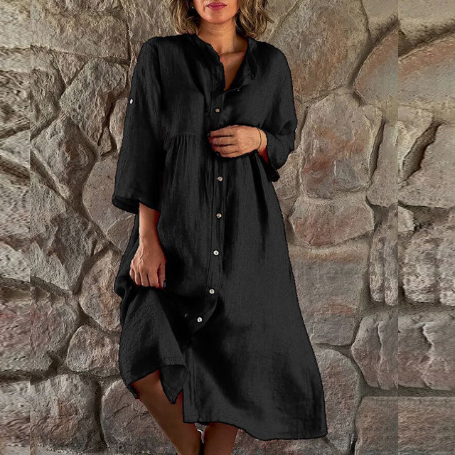 GR - Modisches Baumwollkleid