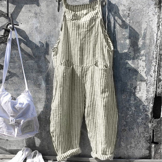 GR | Trendy linen jumpsuit