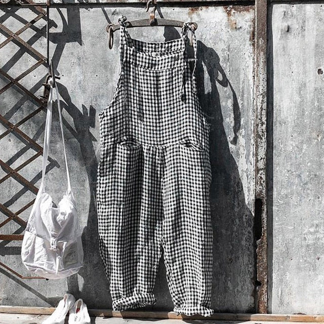 GR | Trendy linen jumpsuit