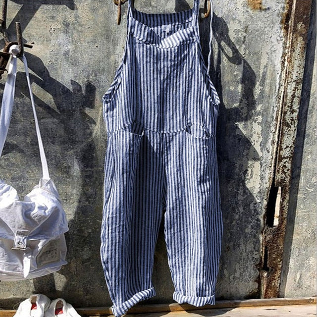 GR | Trendy linen jumpsuit
