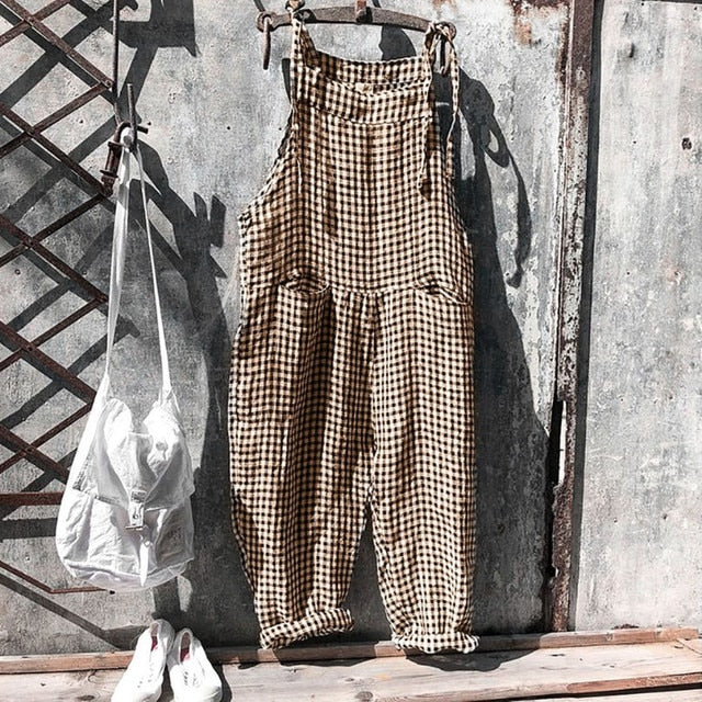 GR | Trendy linen jumpsuit