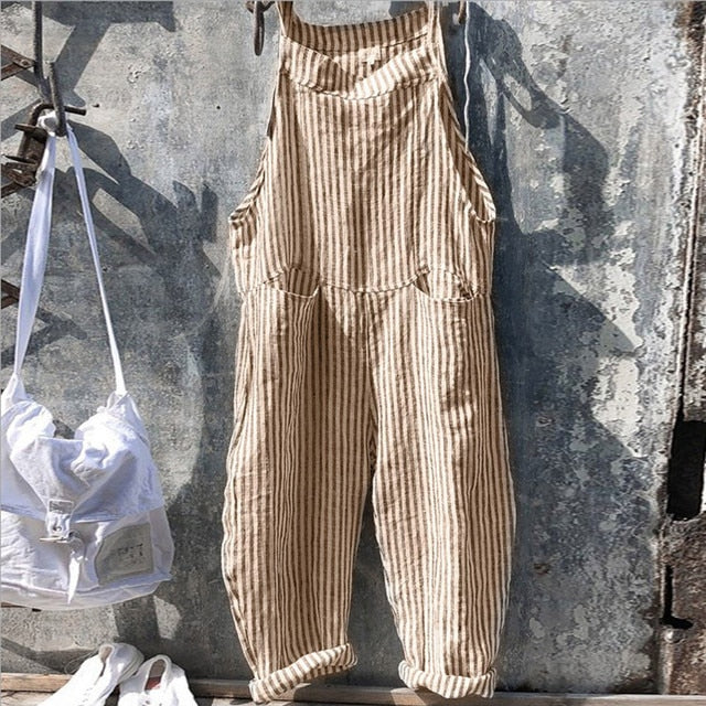 GR | Trendy linen jumpsuit