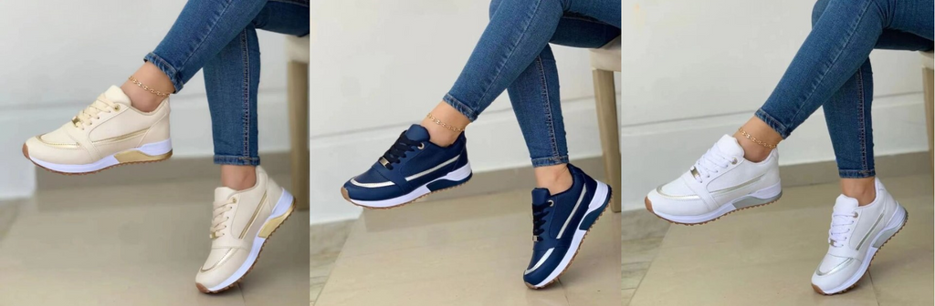 GR - Trendy women's casual sneakers