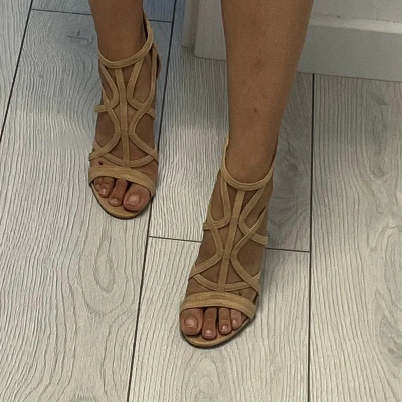 GR | Gladiator high heel sandals