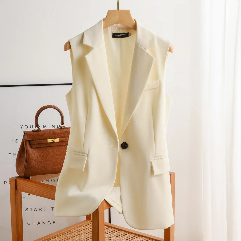 GR | Blazer - elegant women's waistcoat