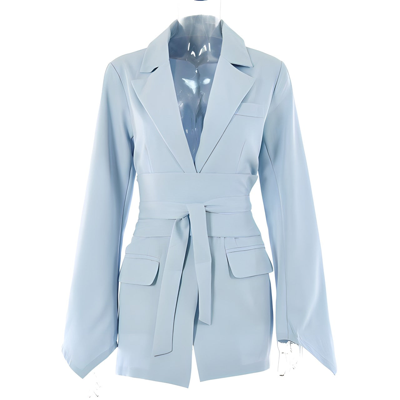 GR - Elegant blazer with belt
