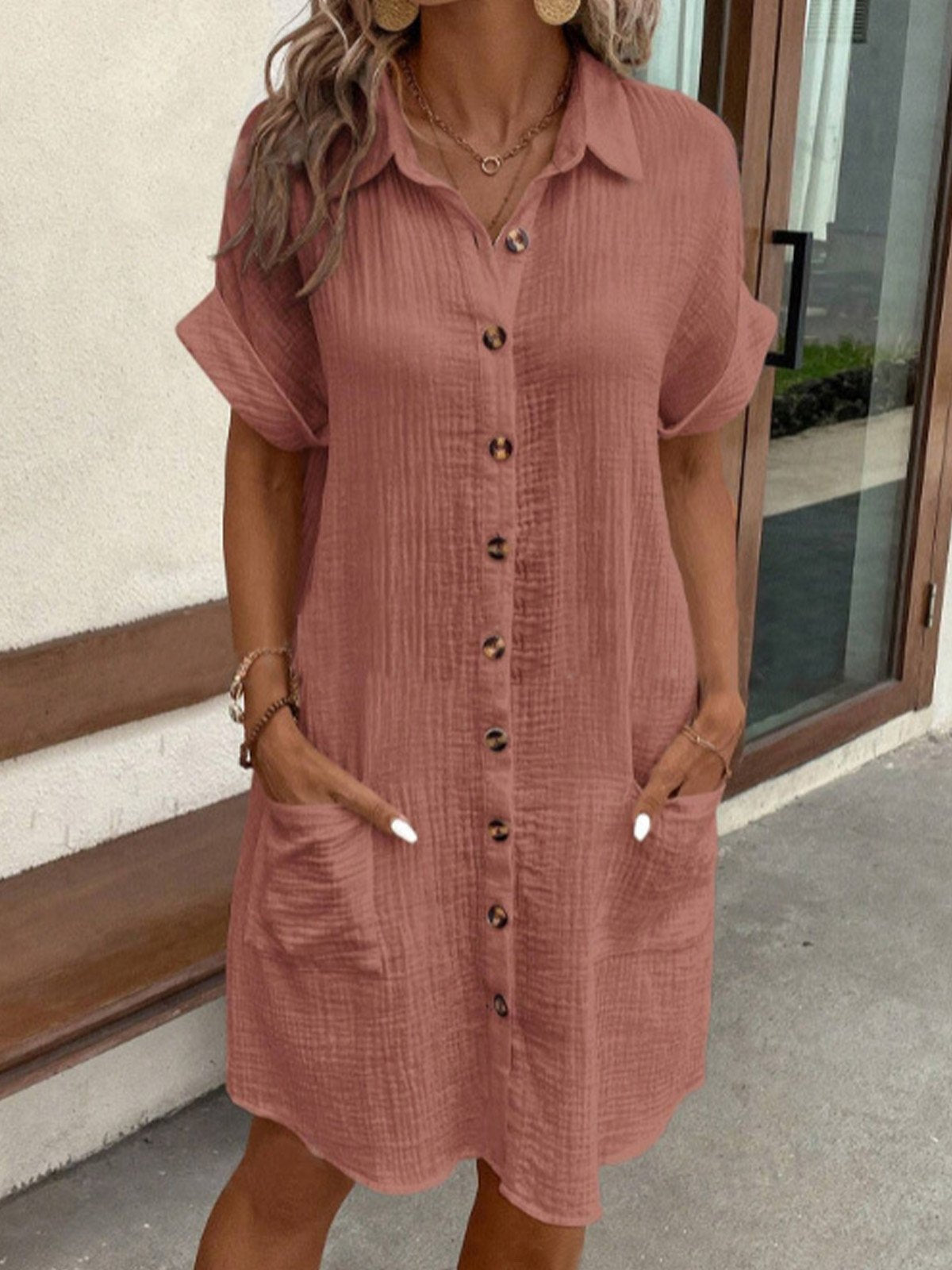 GR | Stilvolle Polo Kleid