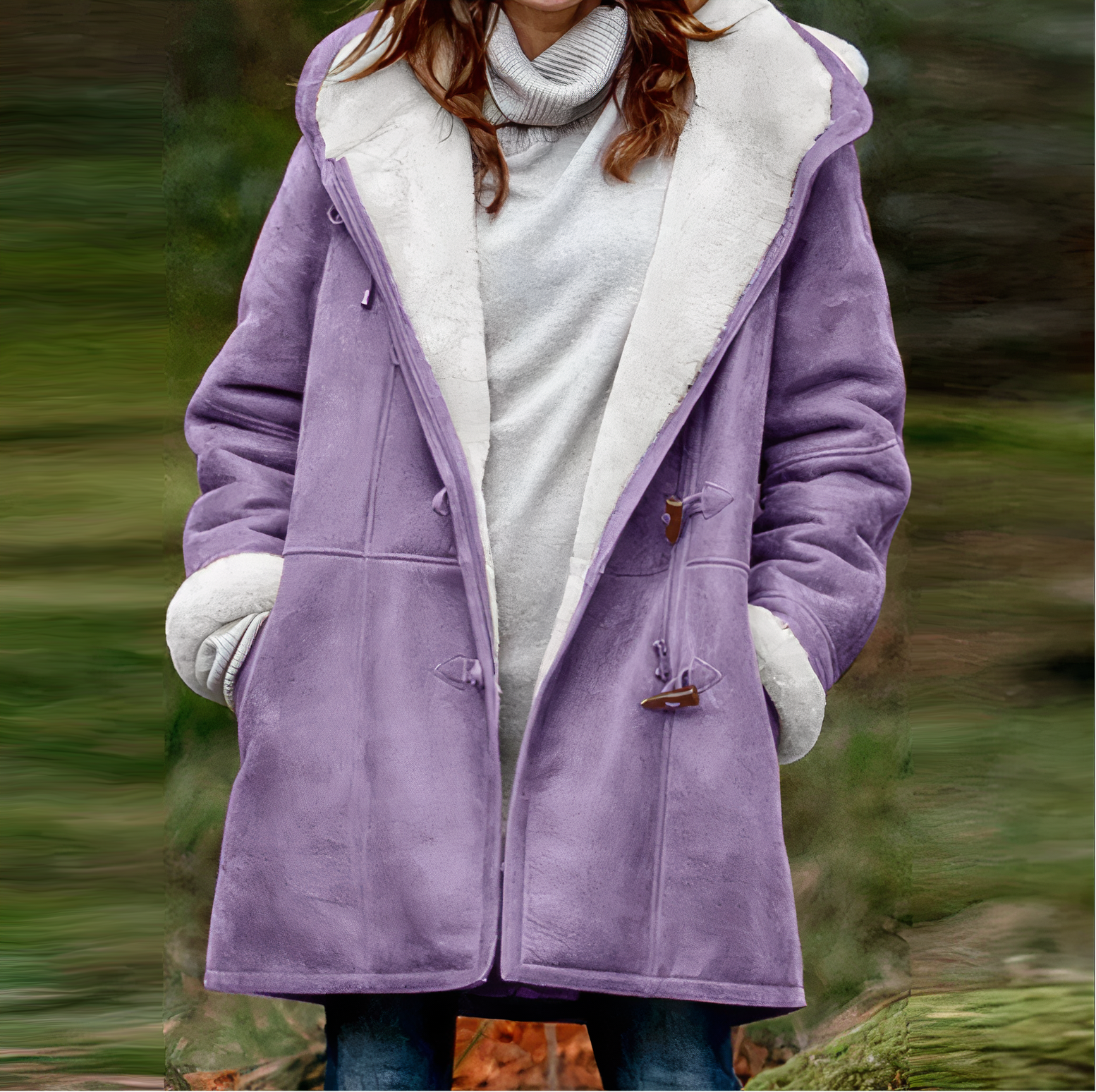 GR - Winter velour coat