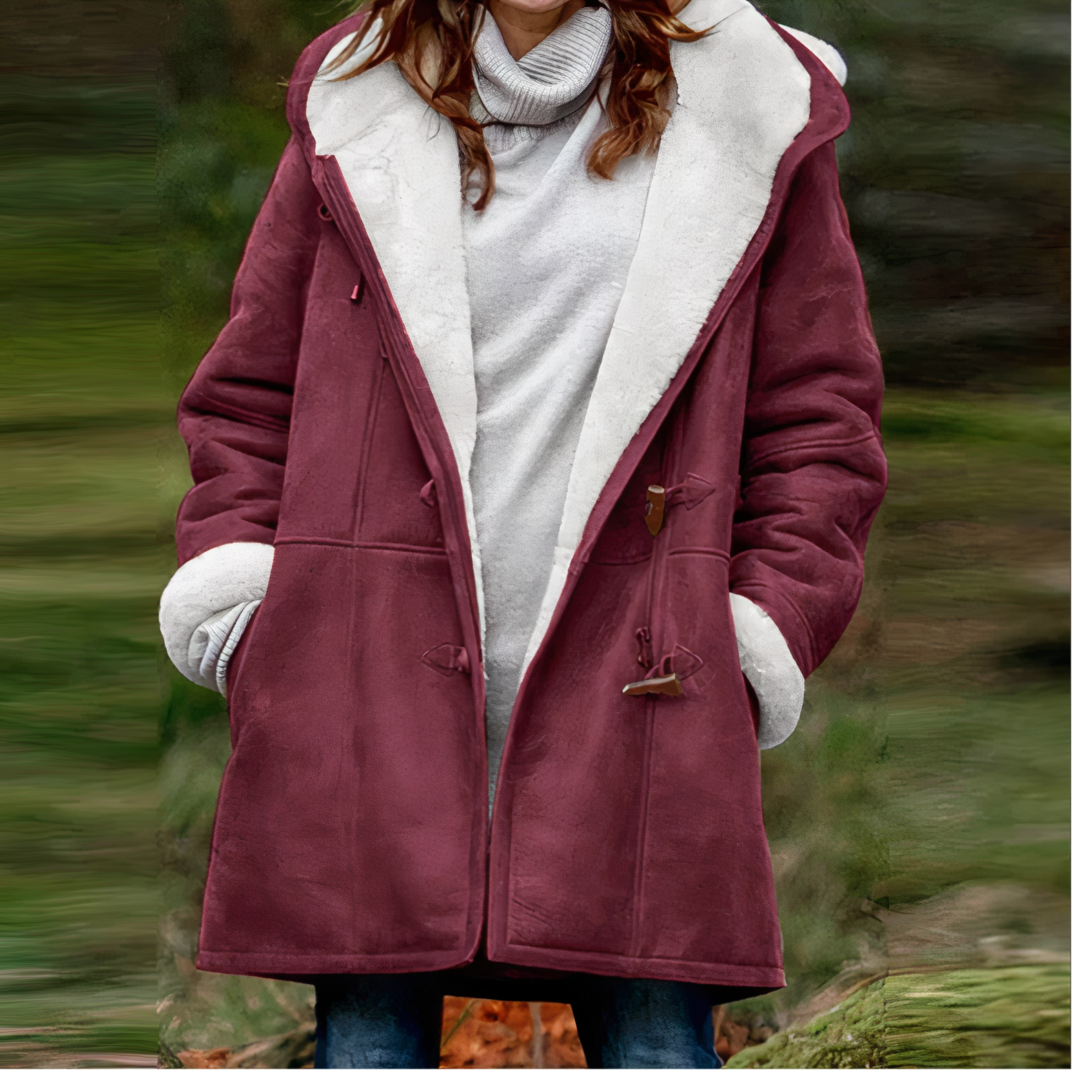 GR - Winter velour coat