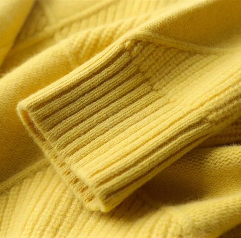 GR Hannover - Lose Rollkragenpullover Strickjacke