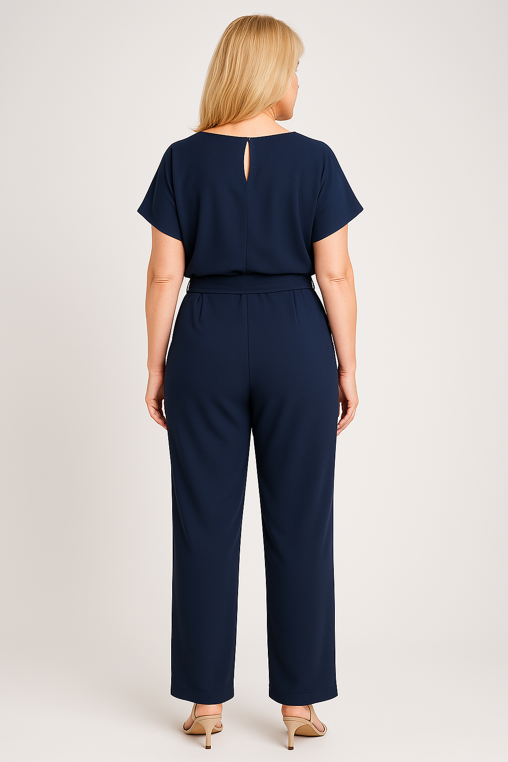 GR | Elegant Summer Jumpsuit with Belt