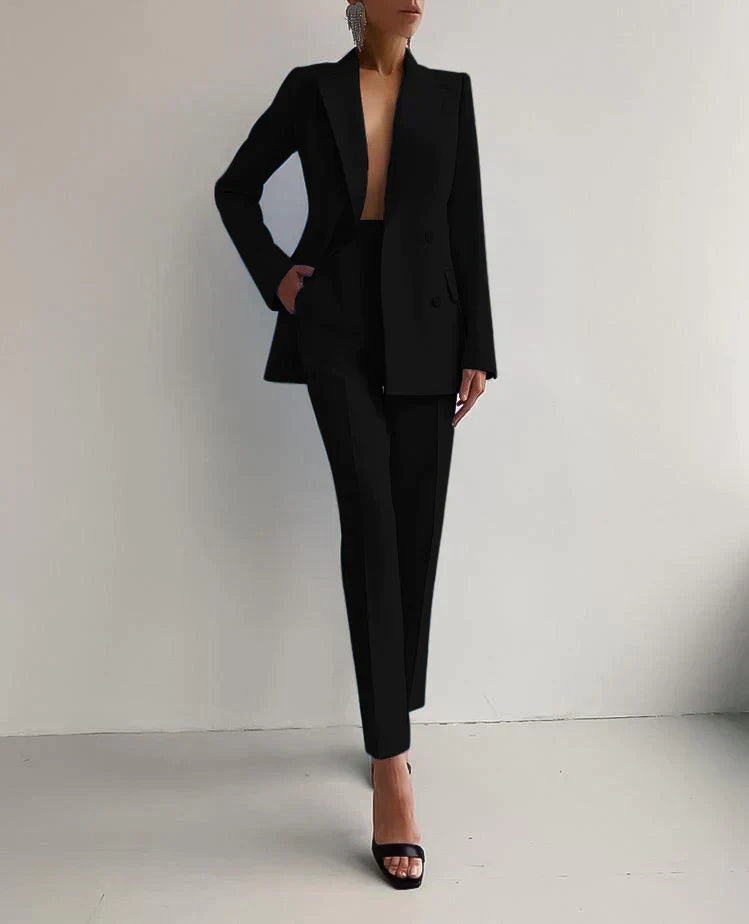 GR | Elegant ensemble consisting of a sophisticated blazer and elegant trousers