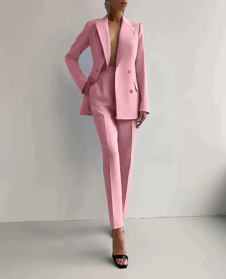 GR | Elegant ensemble consisting of a sophisticated blazer and elegant trousers
