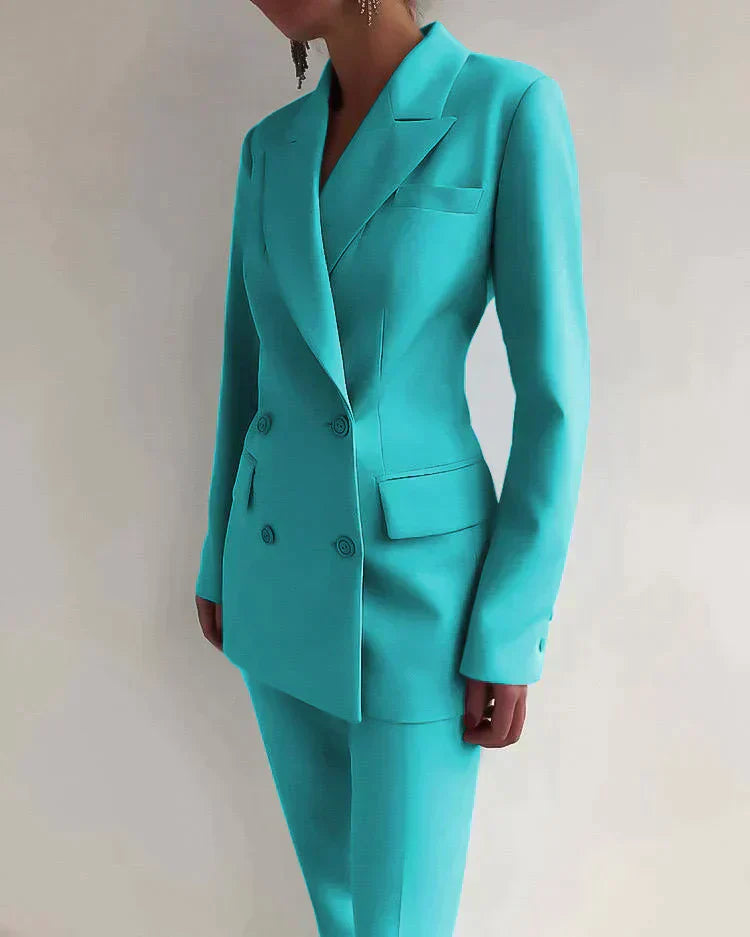 GR | Elegant ensemble consisting of a sophisticated blazer and elegant trousers