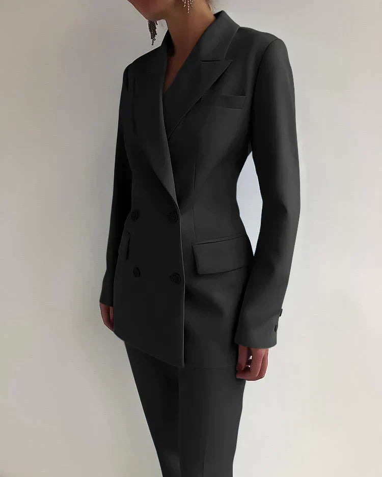 GR | Elegant ensemble consisting of a sophisticated blazer and elegant trousers