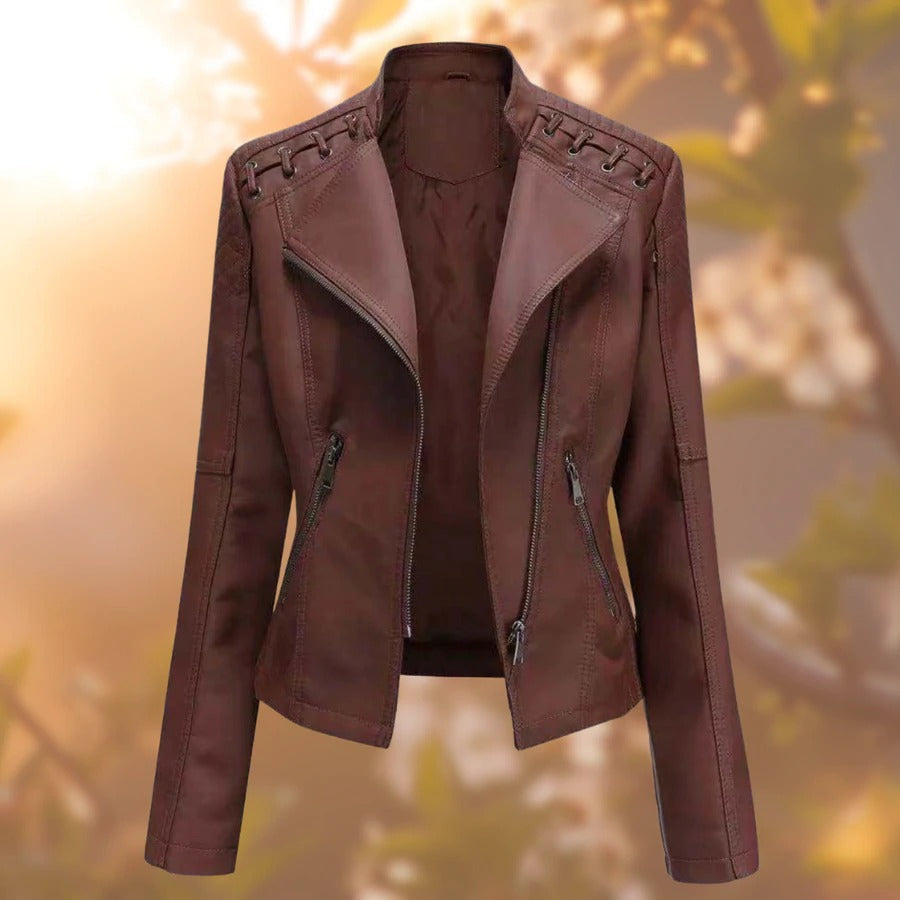 GR | Women's Leather Jacket - Stylish and Comfortable Jacket for Every Occasion