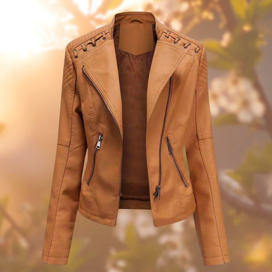 GR | Leather jacket for women