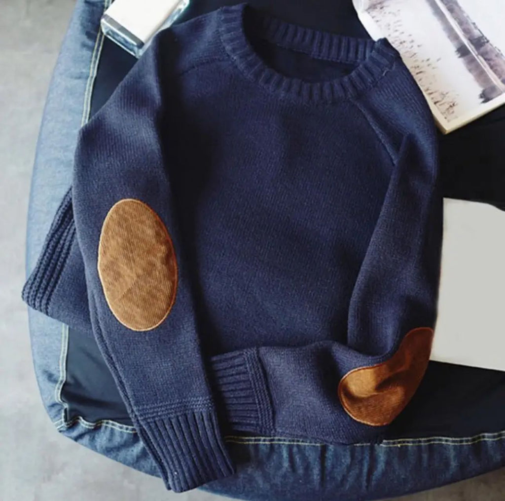 GR | Sweater with timeless elbow patch