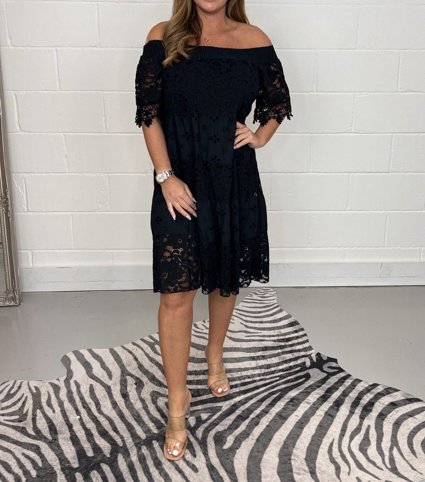 GR - Lace Crochet Dress