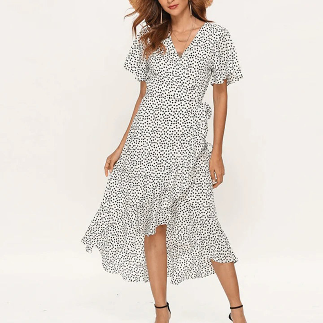 GR - Fashionable wrap dress